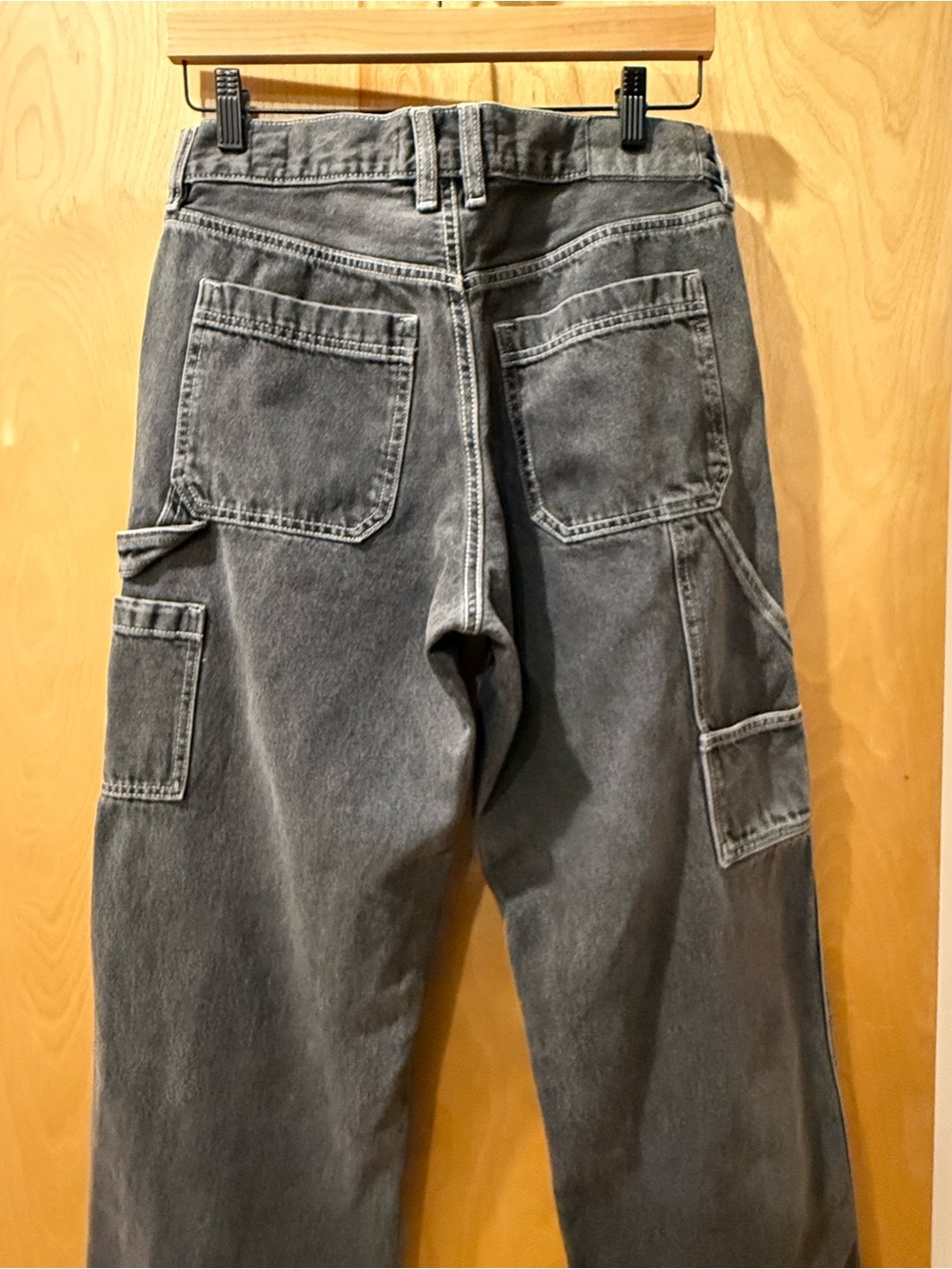 PacSun Baggy Relaxed Black Wash Jeans
